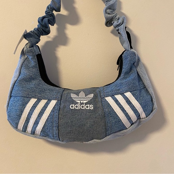Adidas Reworked Denim Shoulder Bag - Picture 3 of 5